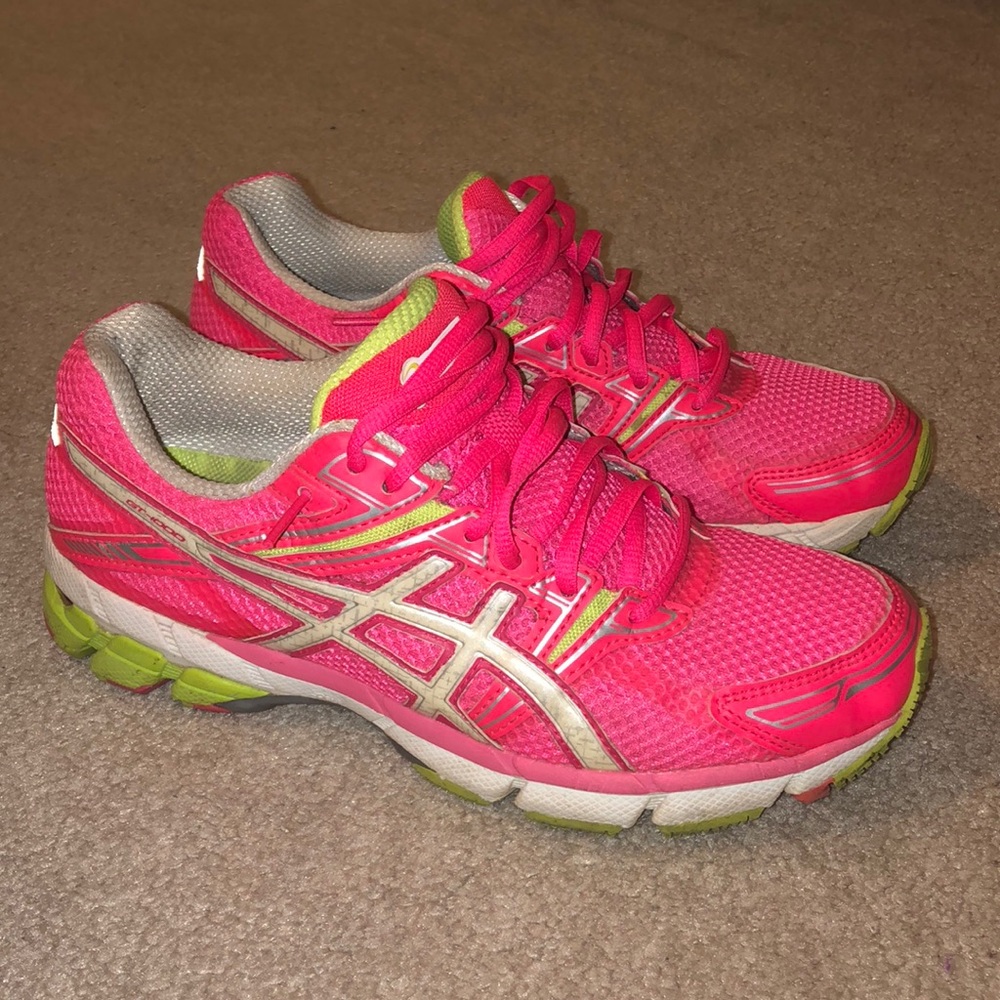 Pink asics